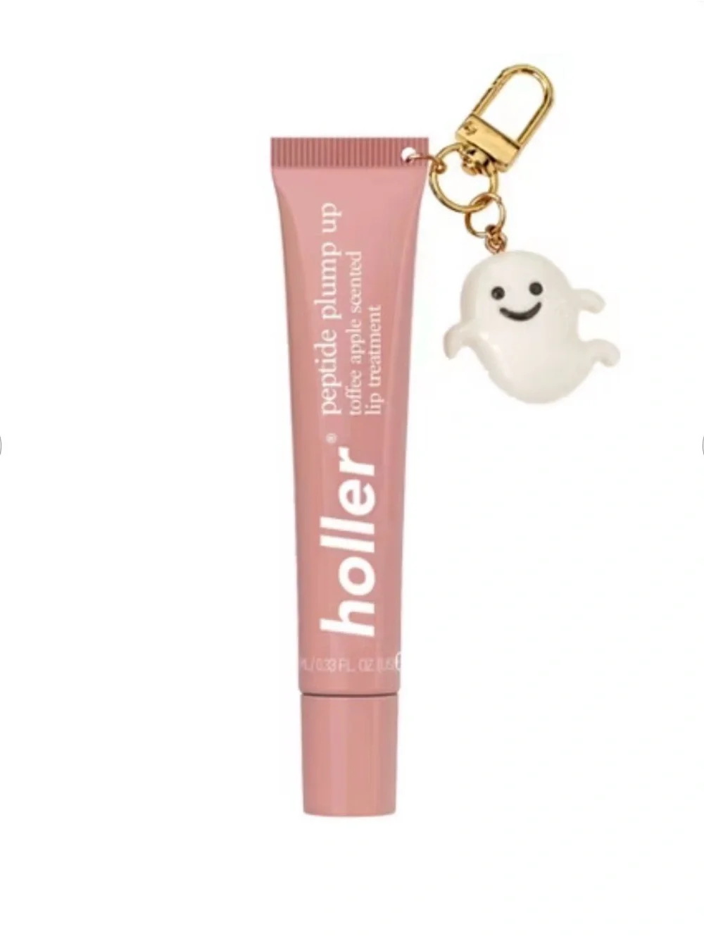 Holler Peptide Plump Up Toffee Apple Lip Treatment - 10ml W/charm ghosty new